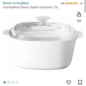 CorningWare dish